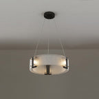 Parallel Lustre Verre Anneau Minimaliste Moderne - Neutralighting