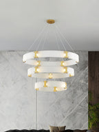 Parallel Lustre Verre Anneau Minimaliste Moderne - Neutralighting