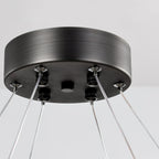 Parallel Lustre Verre Anneau Minimaliste Moderne - Neutralighting