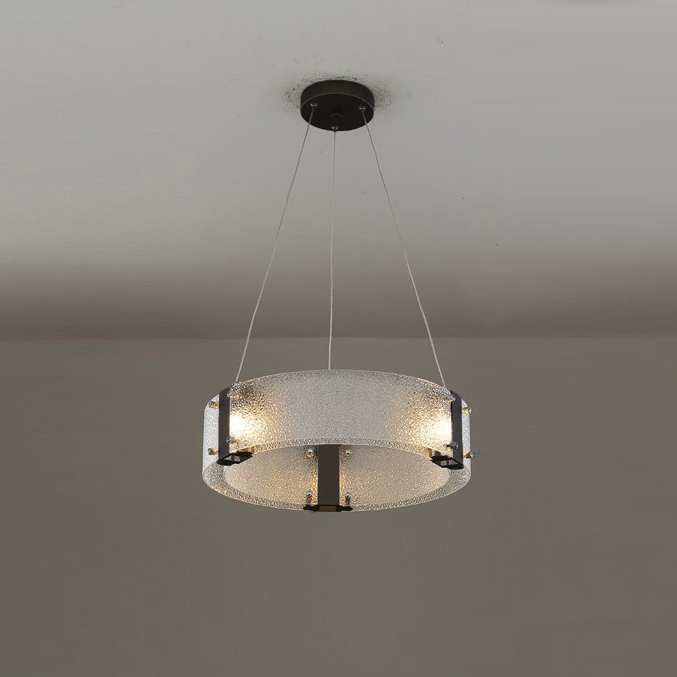 Parallel Lustre Verre Anneau Minimaliste Moderne - Neutralighting