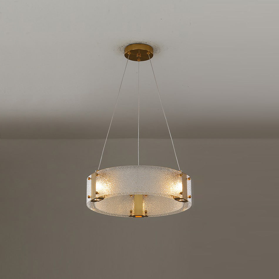 Parallel Lustre Verre Anneau Minimaliste Moderne - Neutralighting