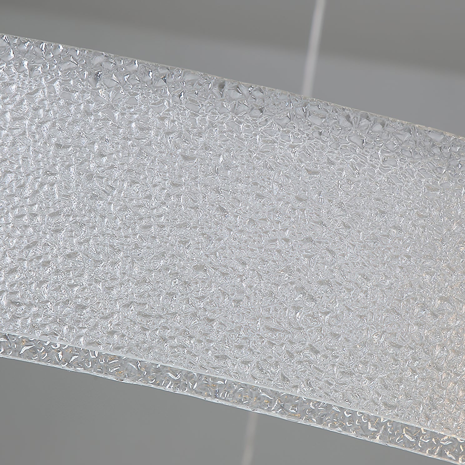 Parallel Lustre Verre Anneau Minimaliste Moderne - Neutralighting