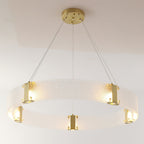 Parallel Lustre Verre Anneau Minimaliste Moderne - Neutralighting