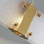 Parallel Lustre Verre Anneau Minimaliste Moderne - Neutralighting