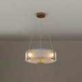 Parallel Lustre Verre Anneau Minimaliste Moderne - Neutralighting