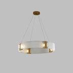 Parallel Lustre Verre Anneau Minimaliste Moderne - Neutralighting