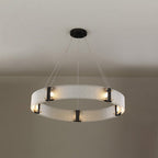 Parallel Lustre Verre Anneau Minimaliste Moderne - Neutralighting