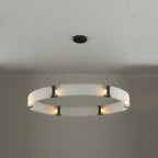 Parallel Lustre Verre Anneau Minimaliste Moderne - Neutralighting