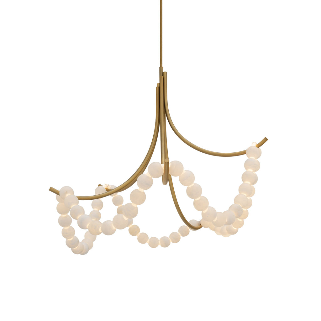 Zavenarae Lustre Nickel Albâtre Art Nordic Premium - Neutralighting