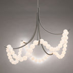 Zavenarae Lustre Nickel Albâtre Art Nordic Premium - Neutralighting