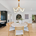Zavenarae Lustre Nickel Albâtre Art Nordic Premium - Neutralighting