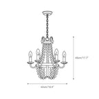 Oraeisra Lustre Cristal Marché Aux Puces Vintage - Neutralighting