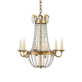 Oraeisra Lustre Cristal Marché Aux Puces Vintage - Neutralighting