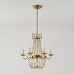 Oraeisra Lustre Cristal Marché Aux Puces Vintage - Neutralighting