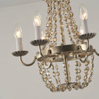 Oraeisra Lustre Cristal Marché Aux Puces Vintage - Neutralighting