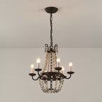 Oraeisra Lustre Cristal Marché Aux Puces Vintage - Neutralighting