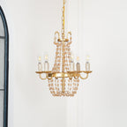 Oraeisra Lustre Cristal Marché Aux Puces Vintage - Neutralighting