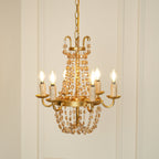 Oraeisra Lustre Cristal Marché Aux Puces Vintage - Neutralighting
