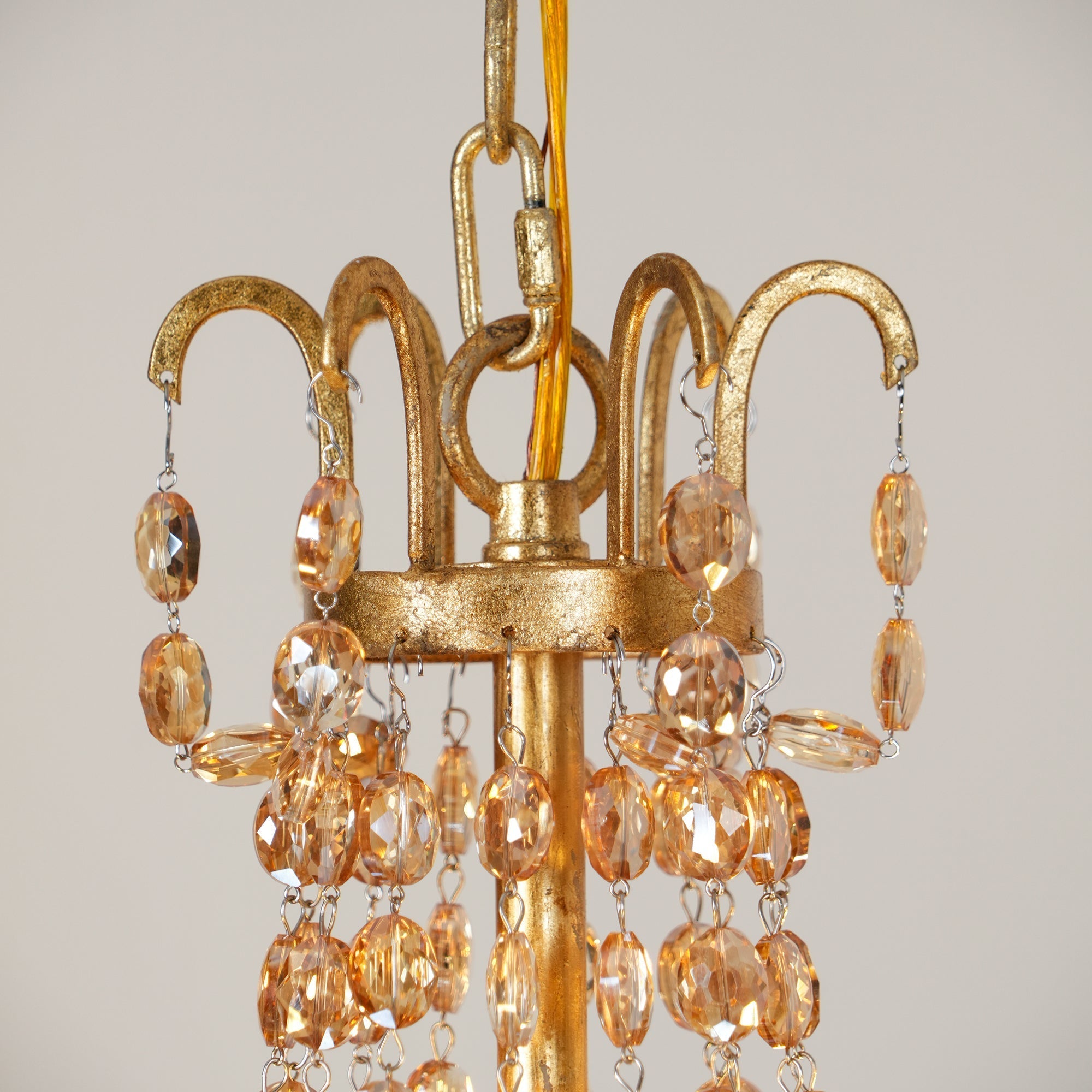 Oraeisra Lustre Cristal Marché Aux Puces Vintage - Neutralighting