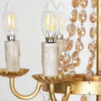 Oraeisra Lustre Cristal Marché Aux Puces Vintage - Neutralighting