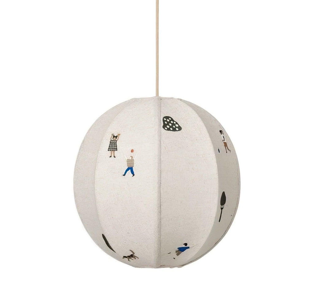 Zelarace Suspension Moderne en Tissu - Neutralighting