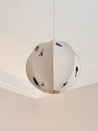 Zelarace Suspension Moderne en Tissu - Neutralighting