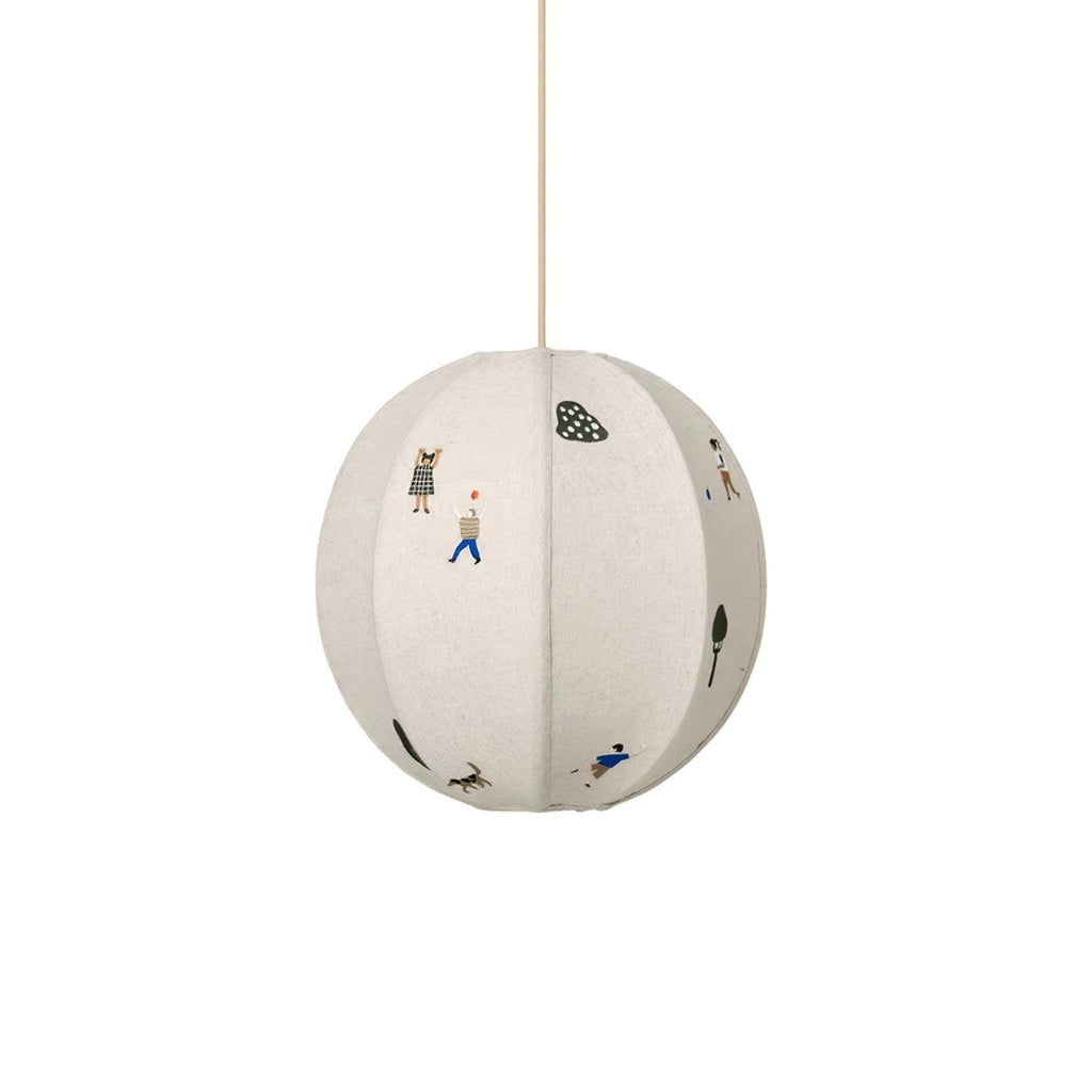 Zelarace Suspension Moderne en Tissu - Neutralighting