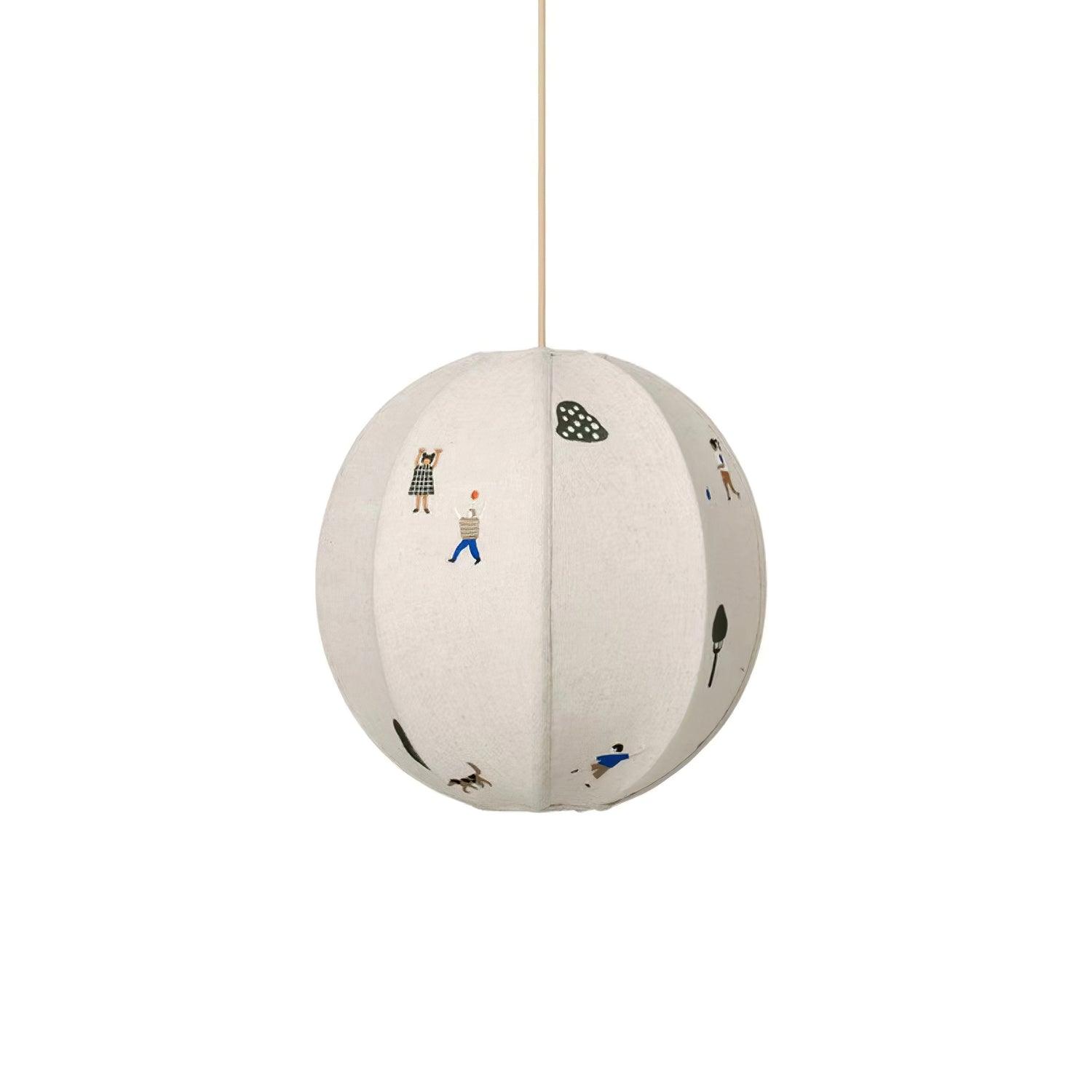 Zelarace Suspension Moderne en Tissu - Neutralighting