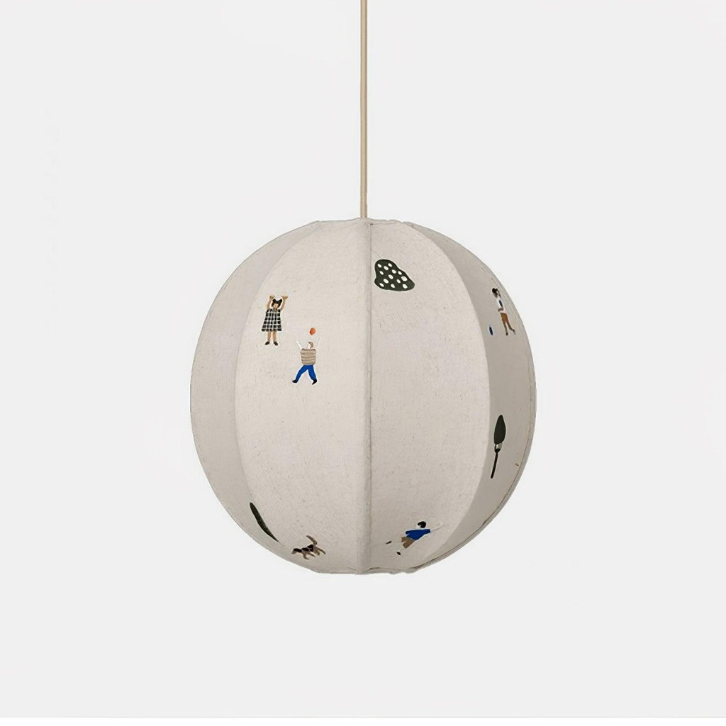 Zelarace Suspension Moderne en Tissu - Neutralighting