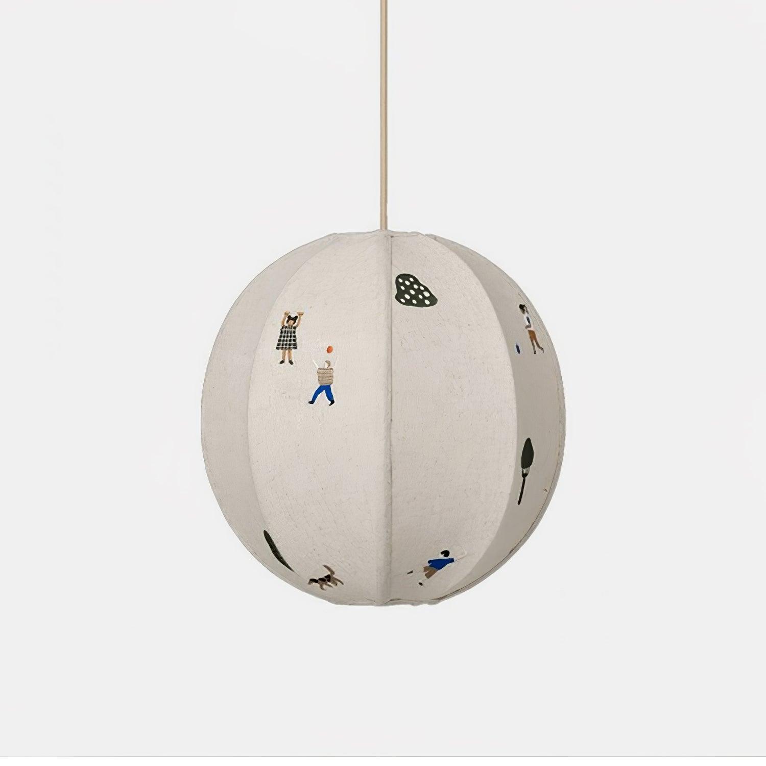 Zelarace Suspension Moderne en Tissu - Neutralighting