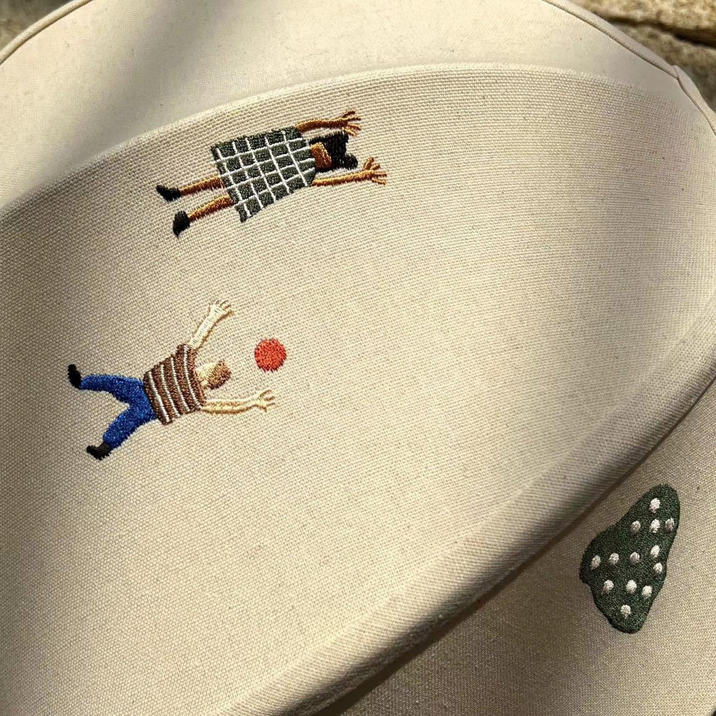 Elva Suspension Boule en Papier avec Motifs Dessinés - Neutralighting