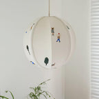 Zelarace Suspension Moderne en Tissu - Neutralighting