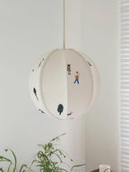 Zelarace Suspension Moderne en Tissu - Neutralighting