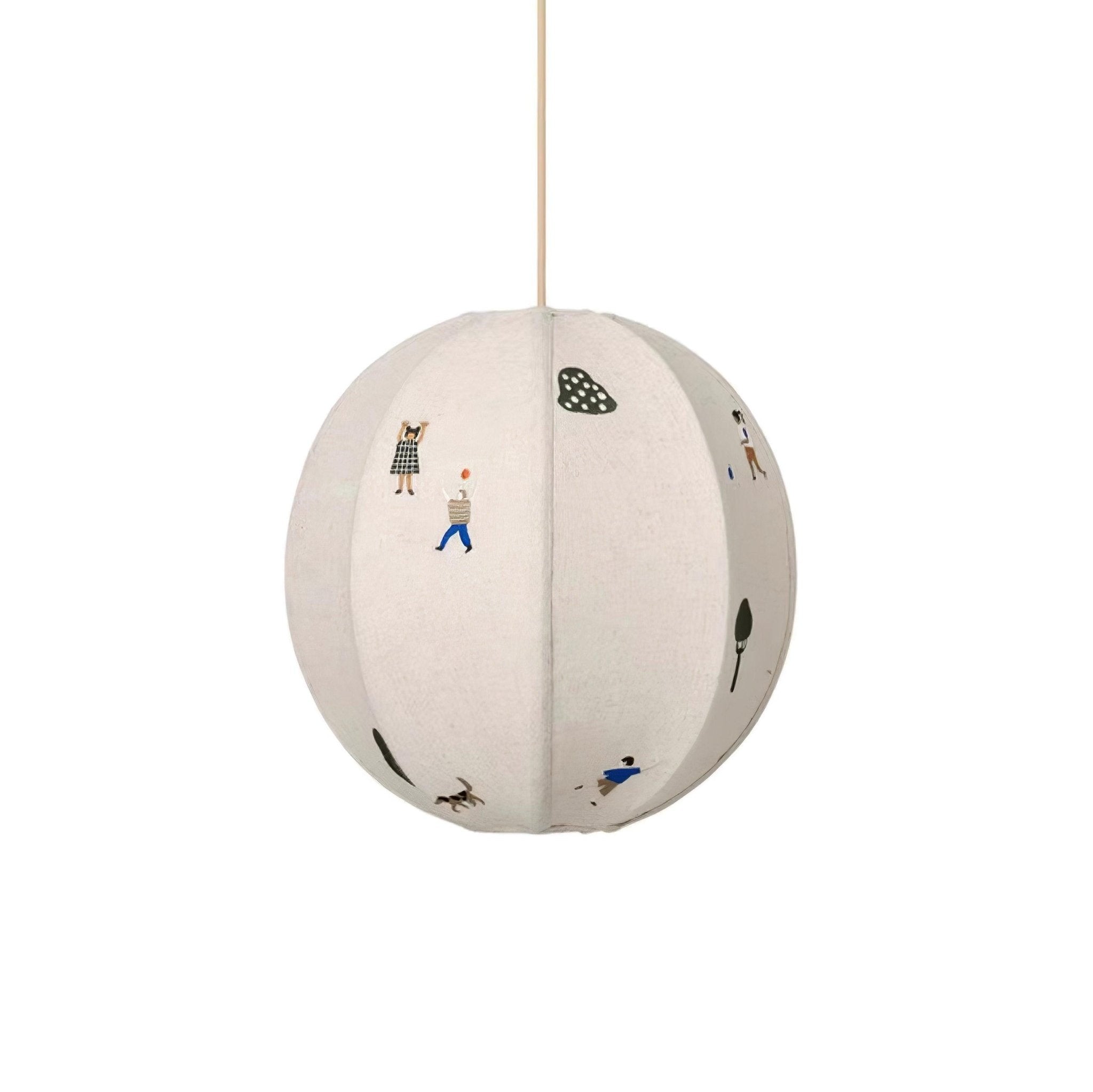 Zelarace Suspension Moderne en Tissu - Neutralighting