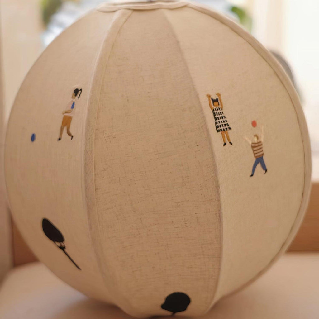 Elva Suspension Boule en Papier avec Motifs Dessinés - Neutralighting