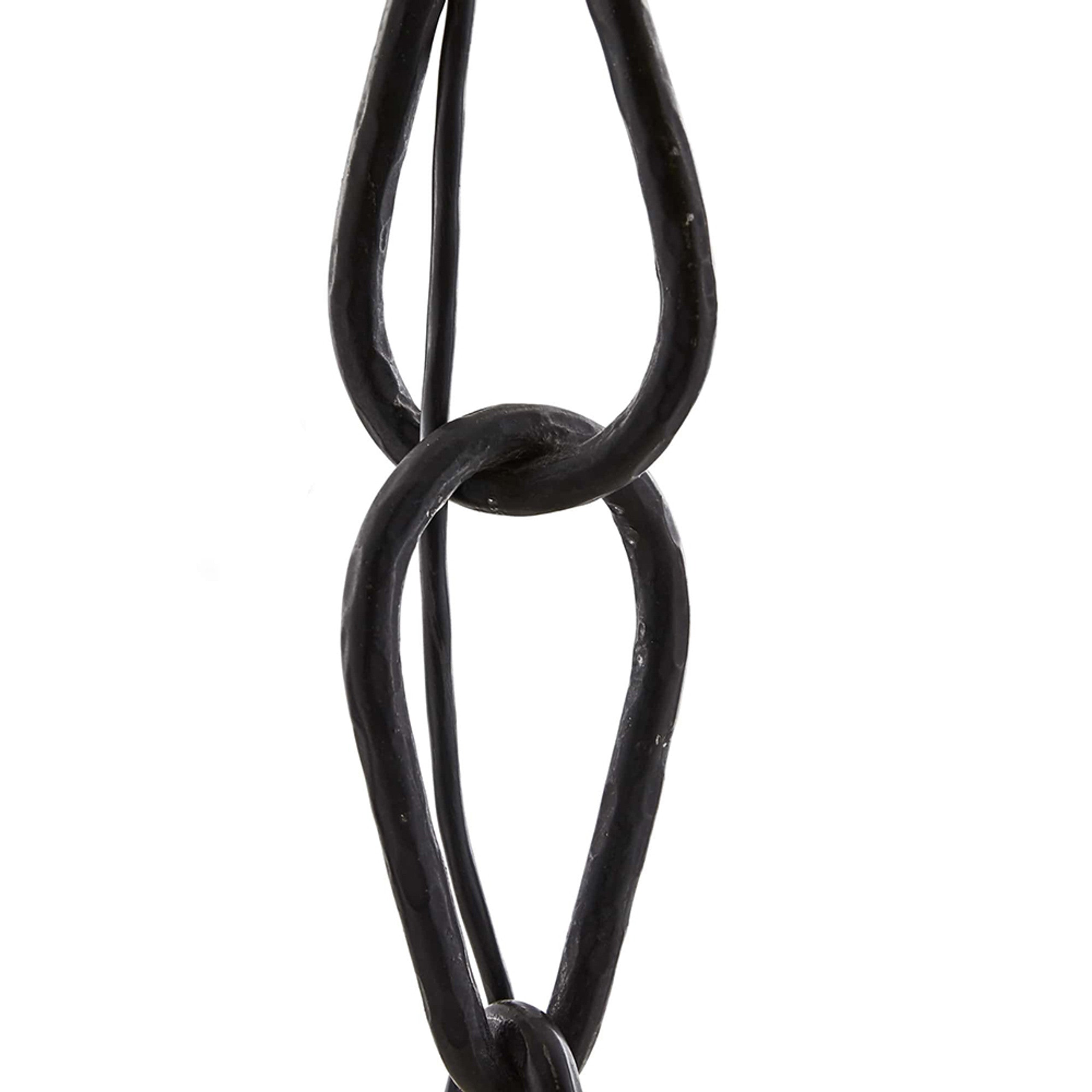 Zesilira Suspension Tissu Noir Vintage Nordic - Neutralighting