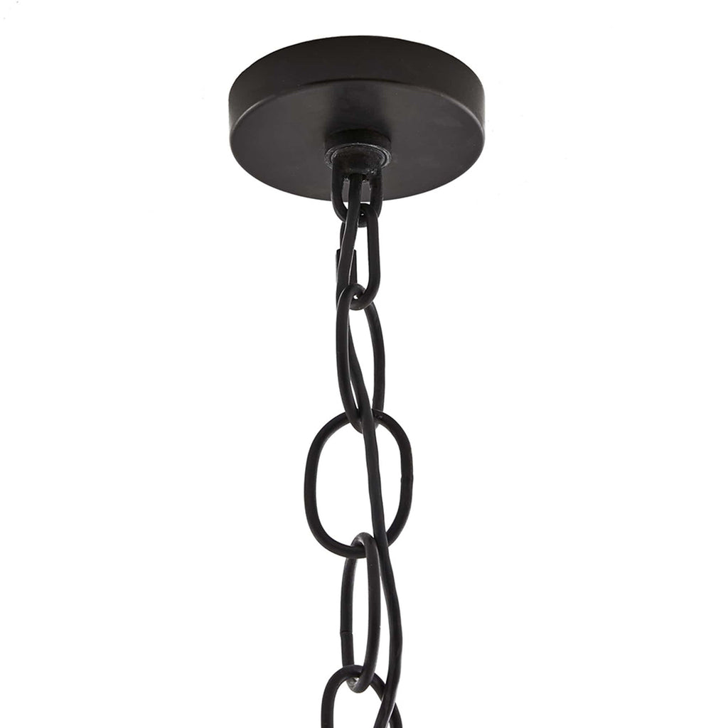 Zesilira Suspension Tissu Noir Vintage Nordic - Neutralighting