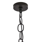 Zesilira Suspension Tissu Noir Vintage Nordic - Neutralighting