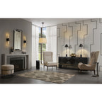 Zesilira Suspension Tissu Noir Vintage Nordic - Neutralighting