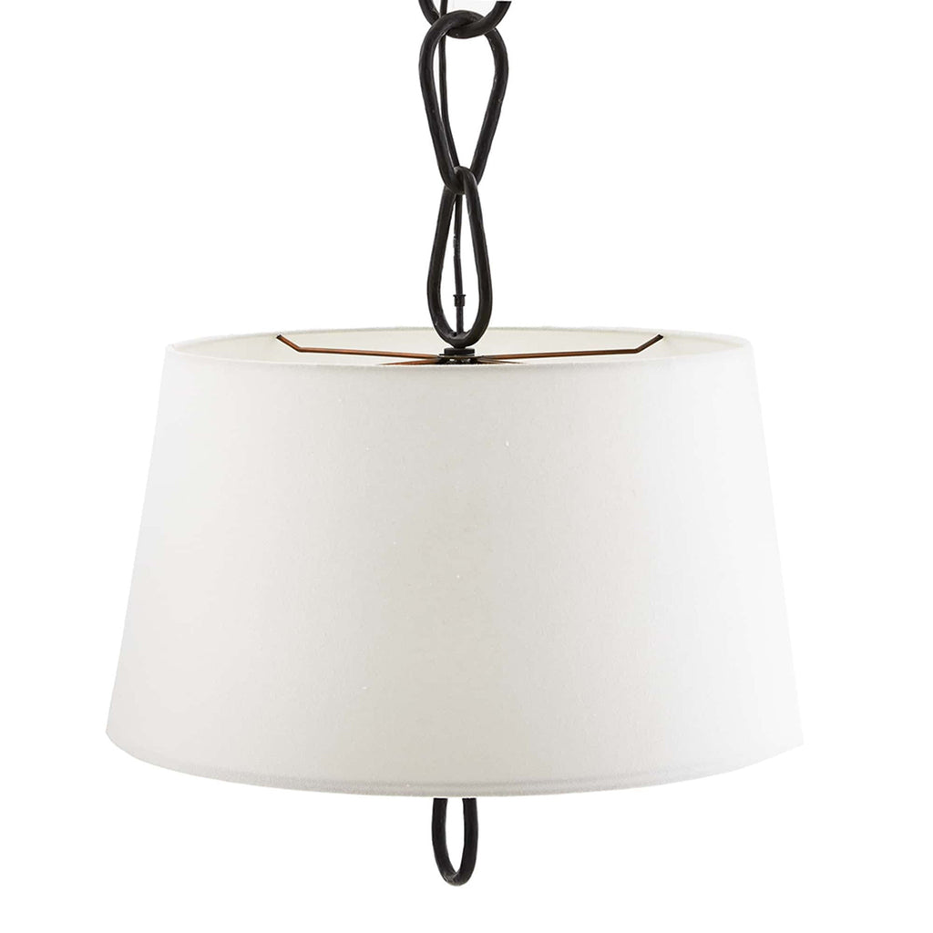 Zesilira Suspension Tissu Noir Vintage Nordic - Neutralighting