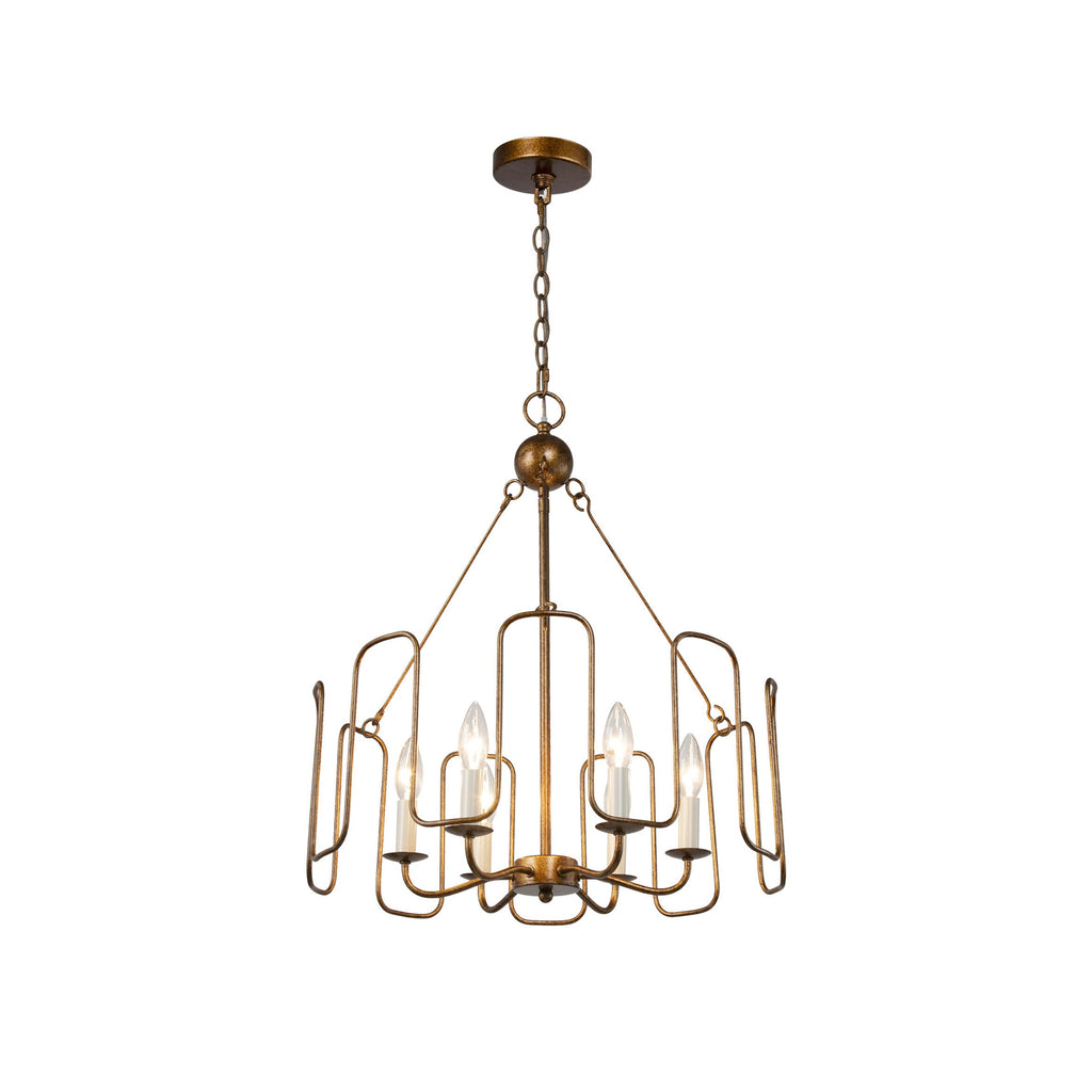 Cocaryra Lustre Métal Industriel Vintage - Neutralighting