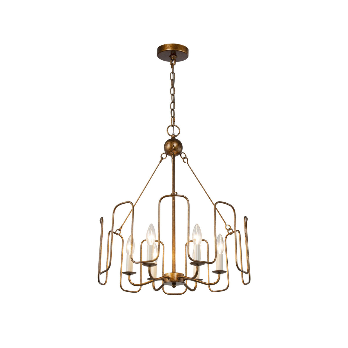 Cocaryra Lustre Métal Industriel Vintage - Neutralighting