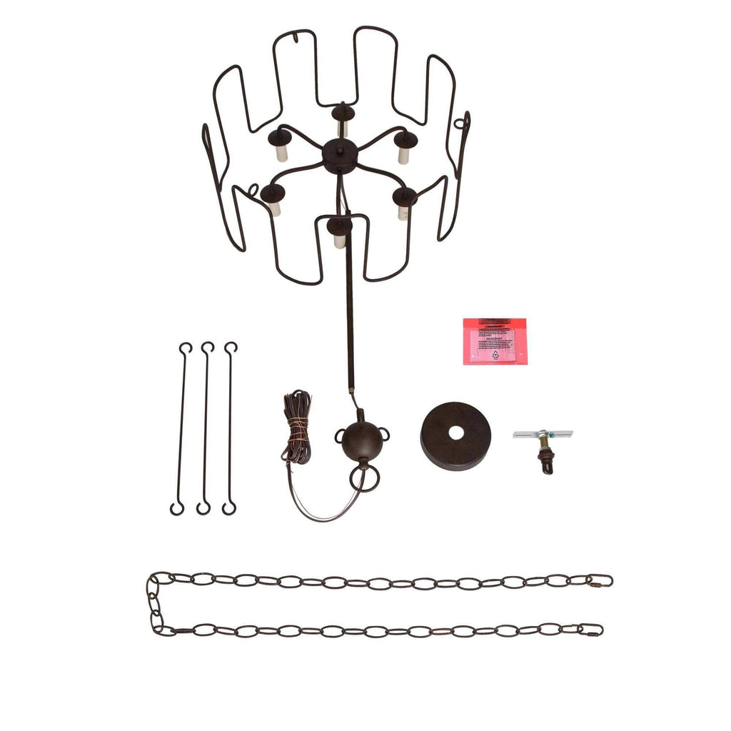 Cocaryra Lustre Métal Industriel Vintage - Neutralighting