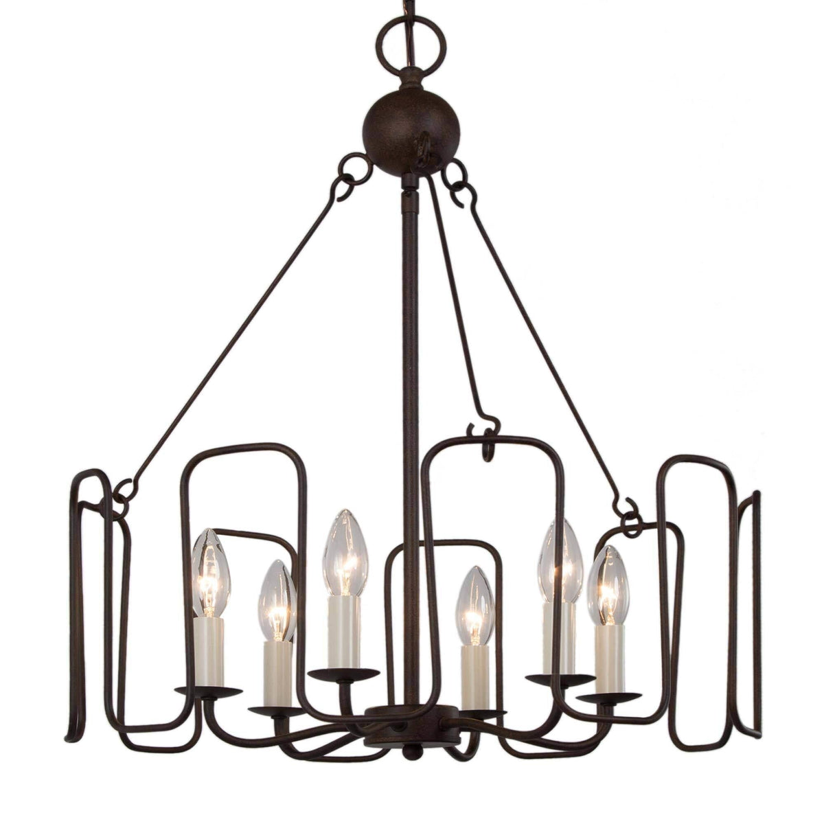 Cocaryra Lustre Métal Industriel Vintage - Neutralighting