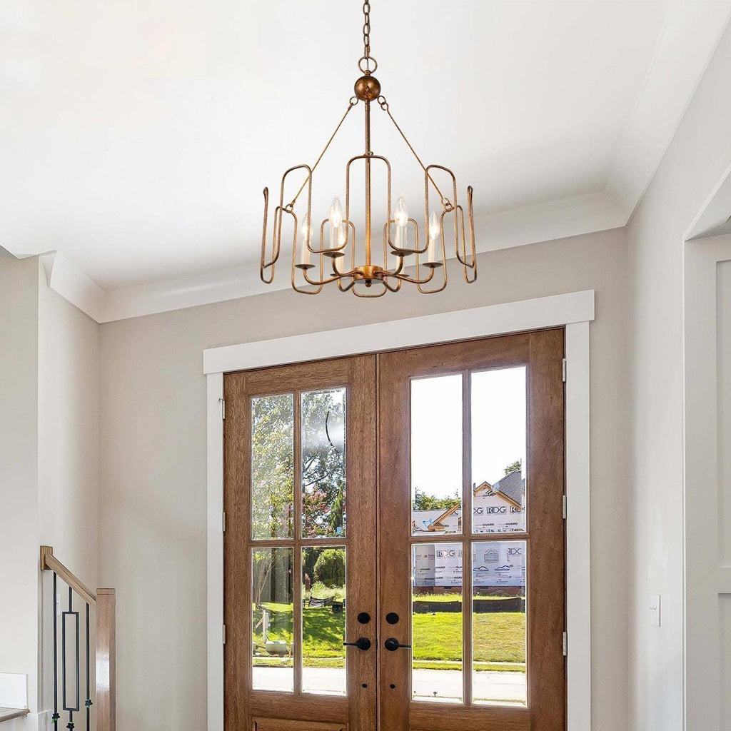 Cocaryra Lustre Métal Industriel Vintage - Neutralighting