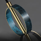 Lustra Suspension Verre Laiton Teal - Neutralighting