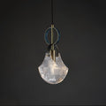 Lustra Suspension Verre Laiton Teal - Neutralighting