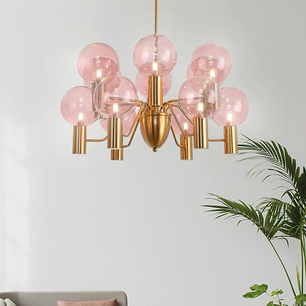 Evmarara Postmodern Luxury Metal Glass Chandelier - Neutralighting