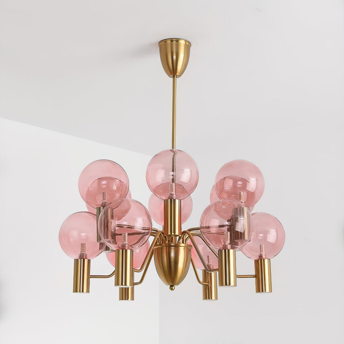 Evmarara Postmodern Luxury Metal Glass Chandelier - Neutralighting