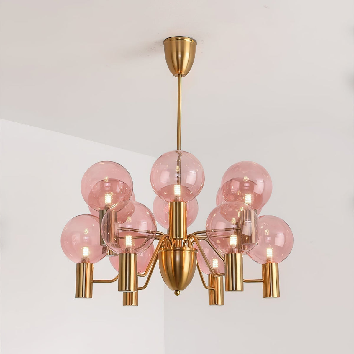 Evmarara Postmodern Luxury Metal Glass Chandelier - Neutralighting